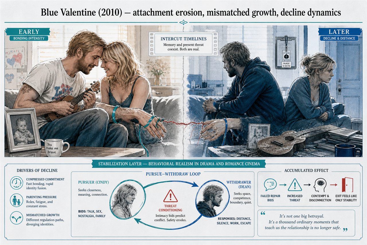 Chapter 8. Blue Valentine (2010) — attachment erosion, mismatched growth, decline dynamics - chapter poster