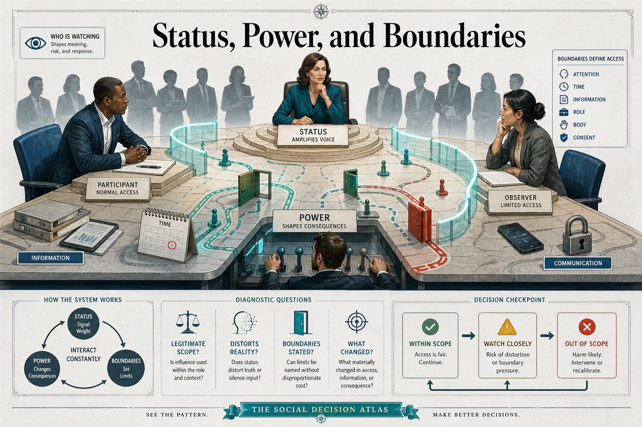 Chapter 5. Status, Power, and Boundaries - chapter poster