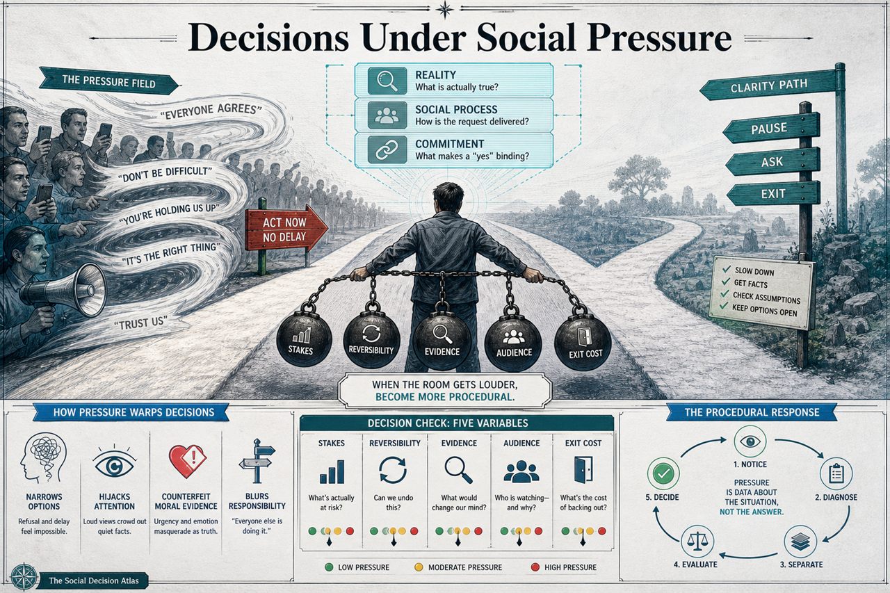 Chapter 7. Decisions Under Social Pressure - chapter poster