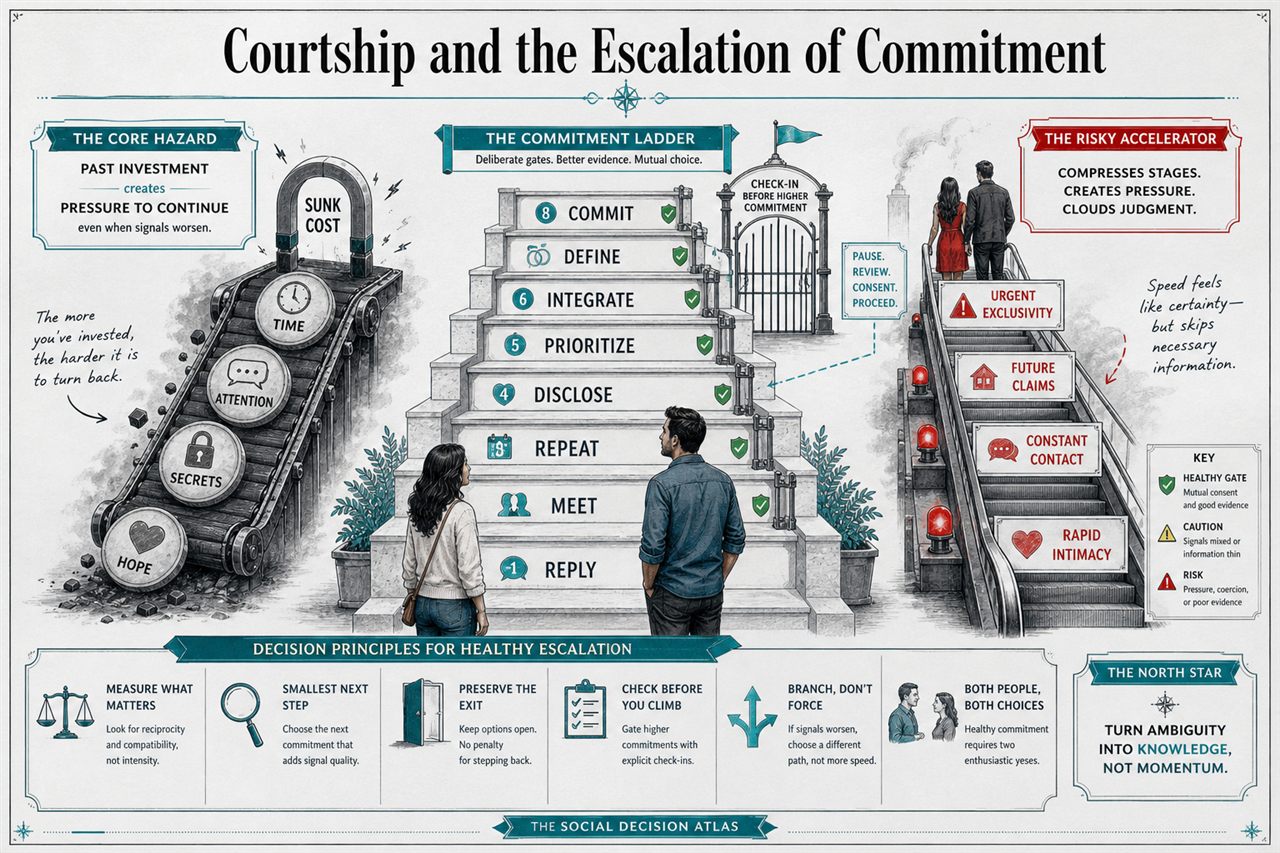 Chapter 13. Courtship and the Escalation of Commitment - chapter poster