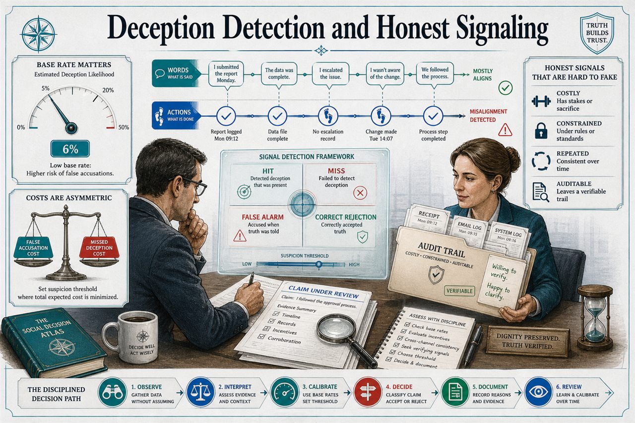 Chapter 17. Deception Detection and Honest Signaling - chapter poster