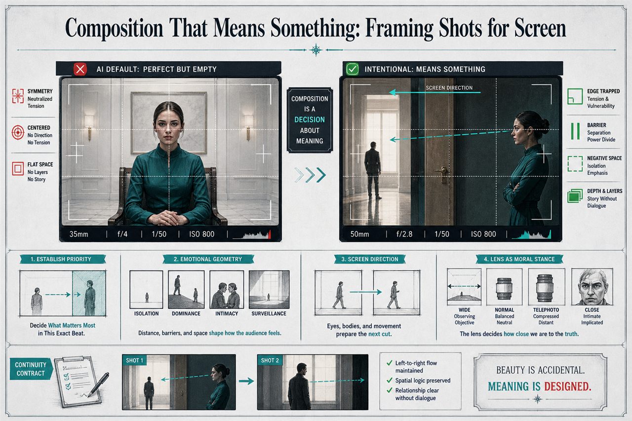 Chapter 10. Composition That Means Something: Framing Shots for Screen - chapter poster