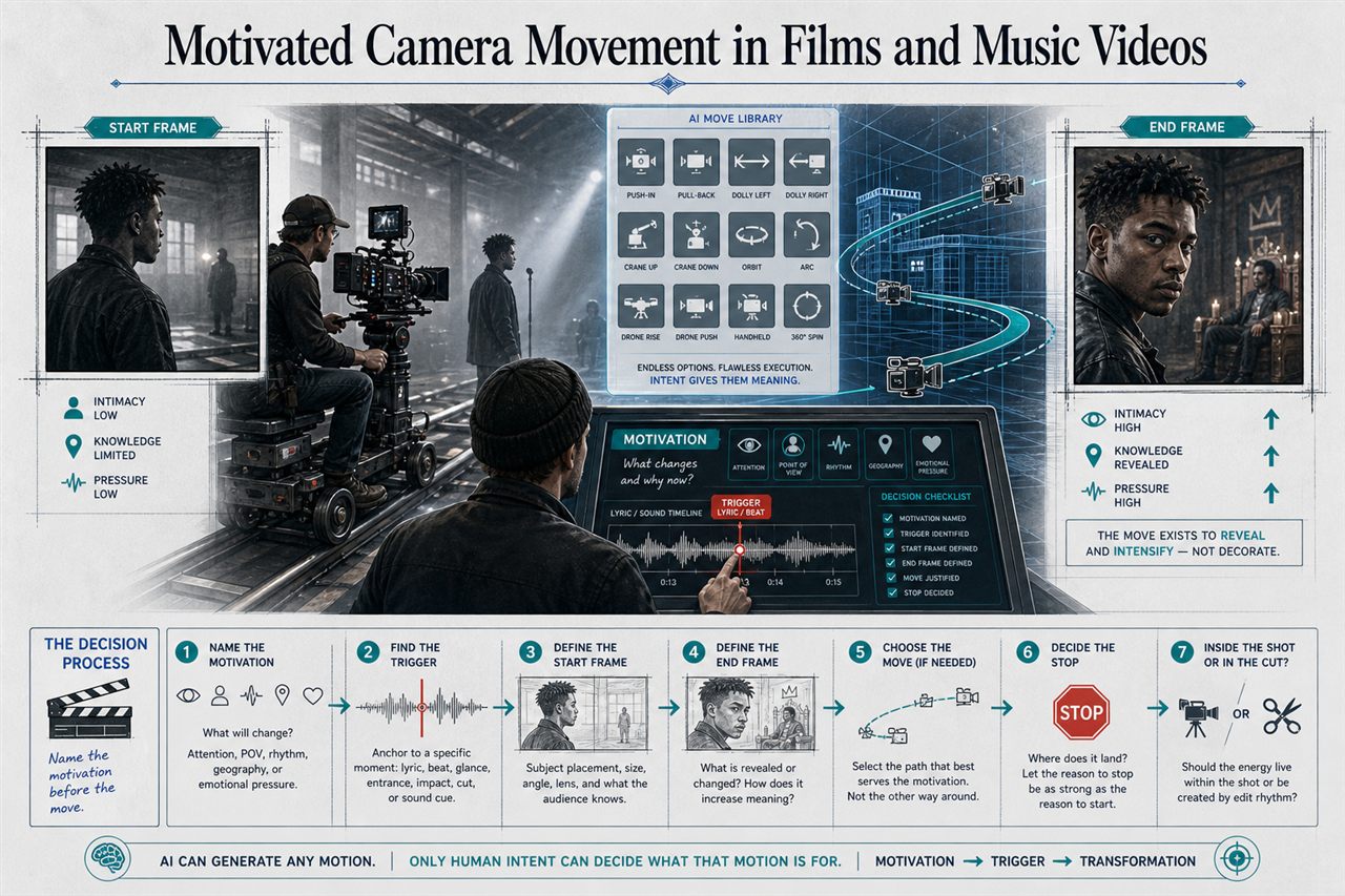 Chapter 11. Motivated Camera Movement in Films and Music Videos - chapter poster