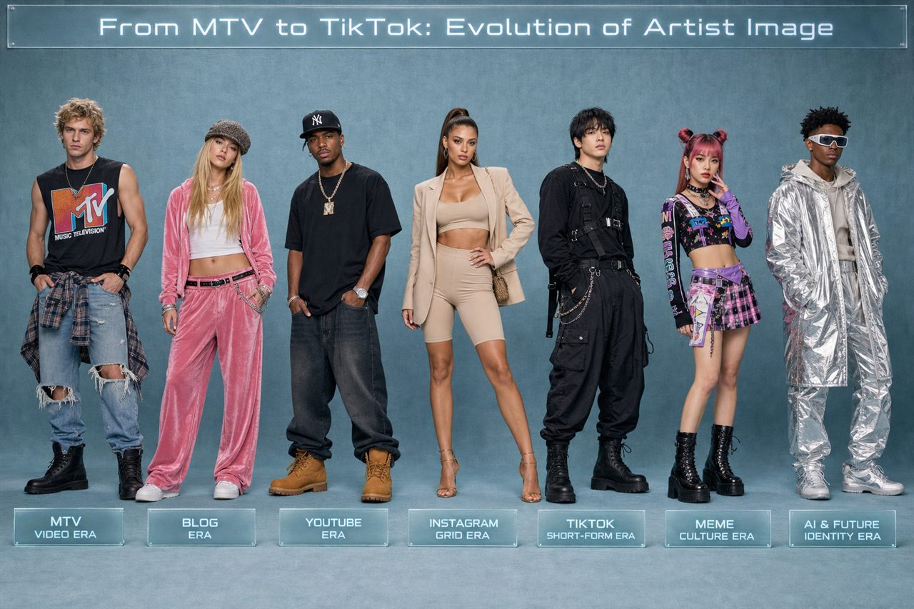 Chapter 2. From MTV to TikTok: Evolution of Artist Image - chapter poster