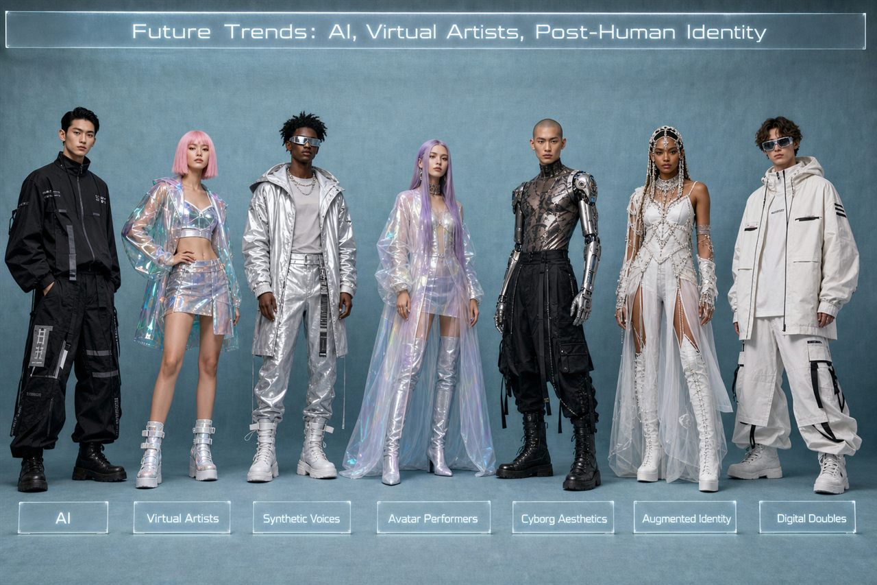 Chapter 25. Future Trends: AI, Virtual Artists, Post-Human Identity - chapter poster
