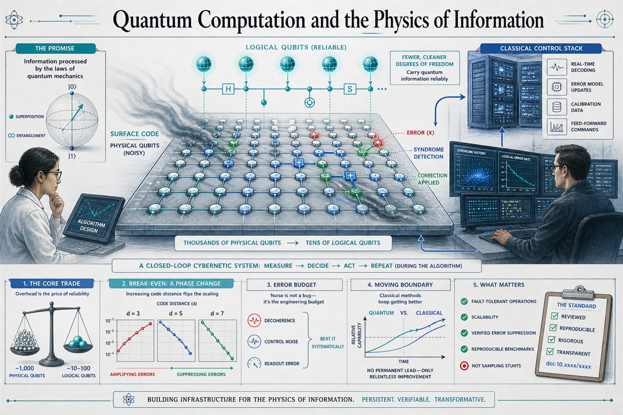 Chapter 16. Quantum Computation and the Physics of Information - chapter poster