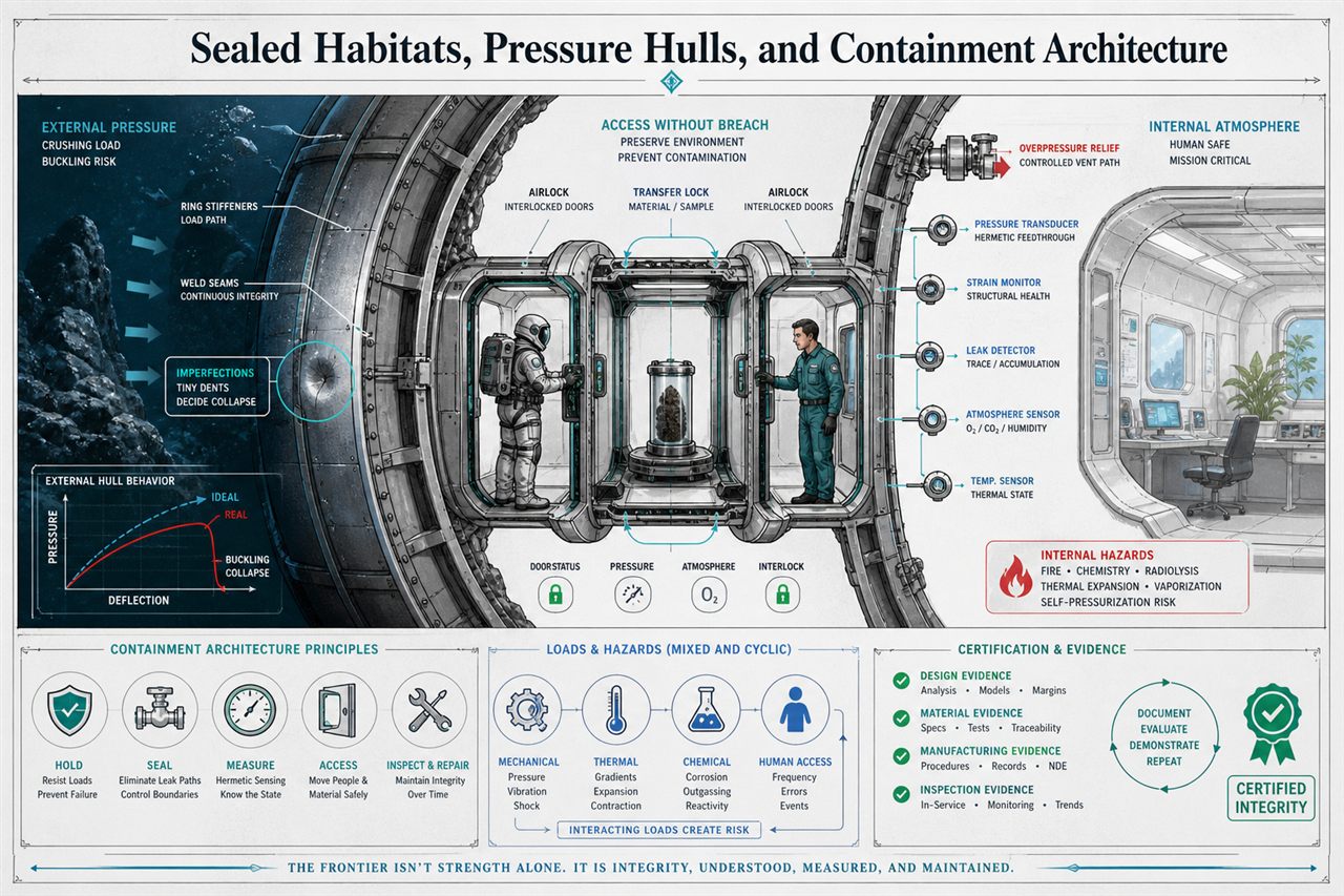 Chapter 47. Sealed Habitats, Pressure Hulls, and Containment Architecture - chapter poster