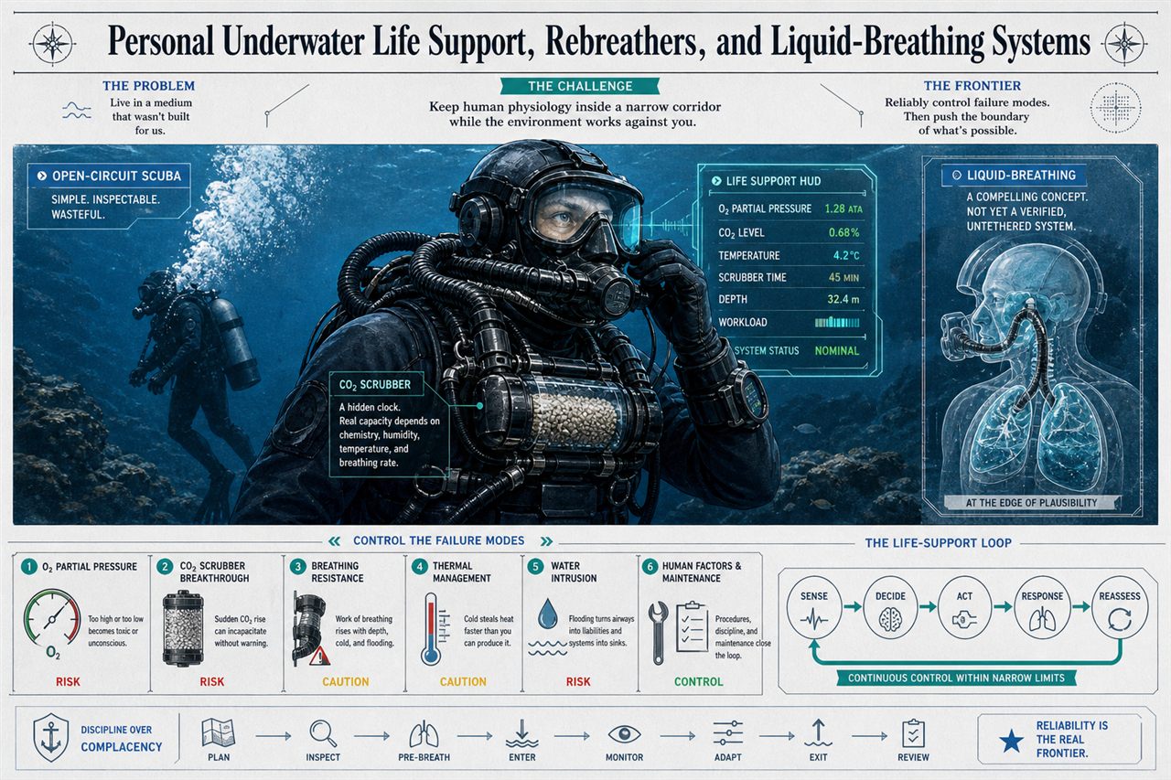Chapter 48. Personal Underwater Life Support, Rebreathers, and Liquid-Breathing Systems - chapter poster