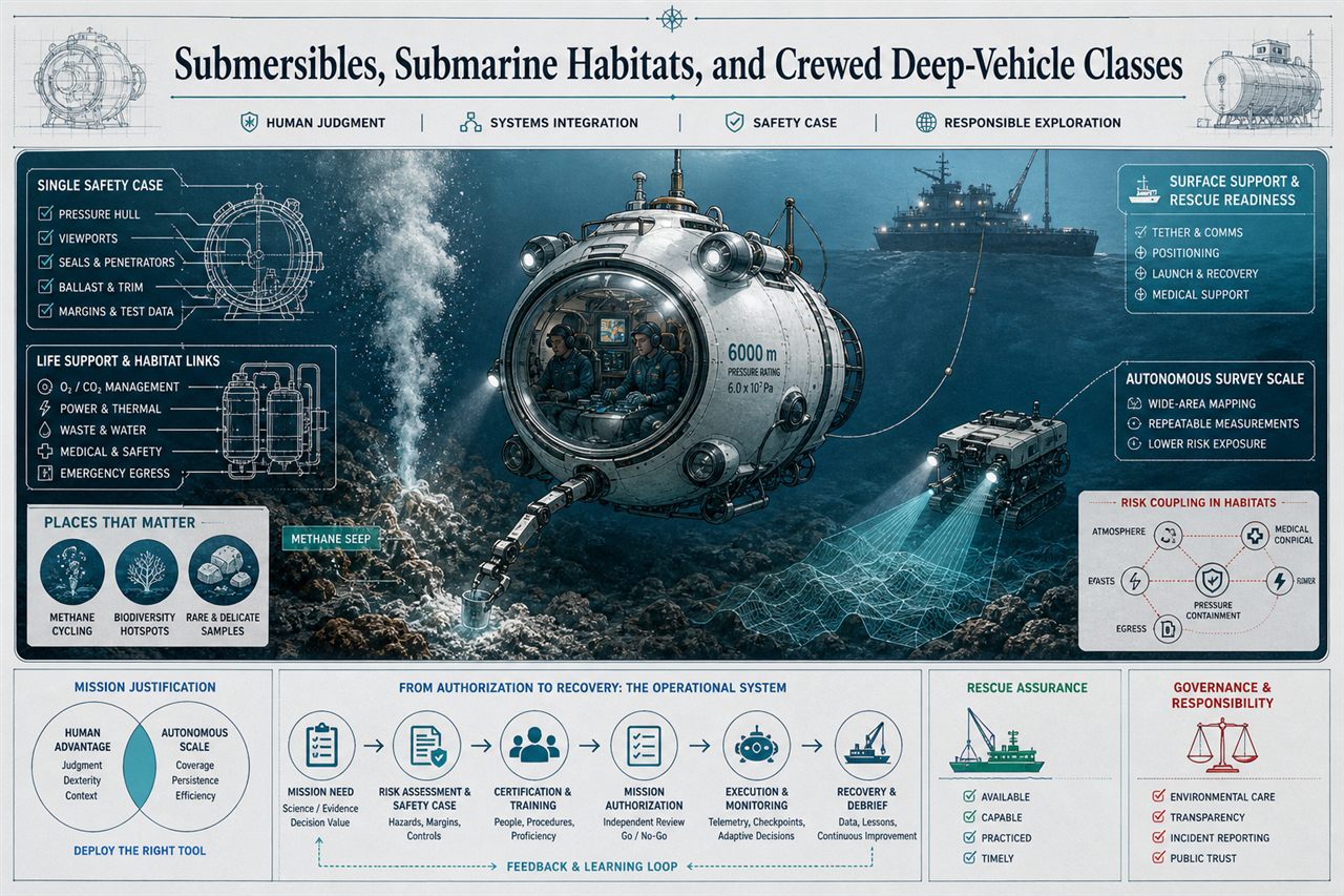 Chapter 50. Submersibles, Submarine Habitats, and Crewed Deep-Vehicle Classes - chapter poster
