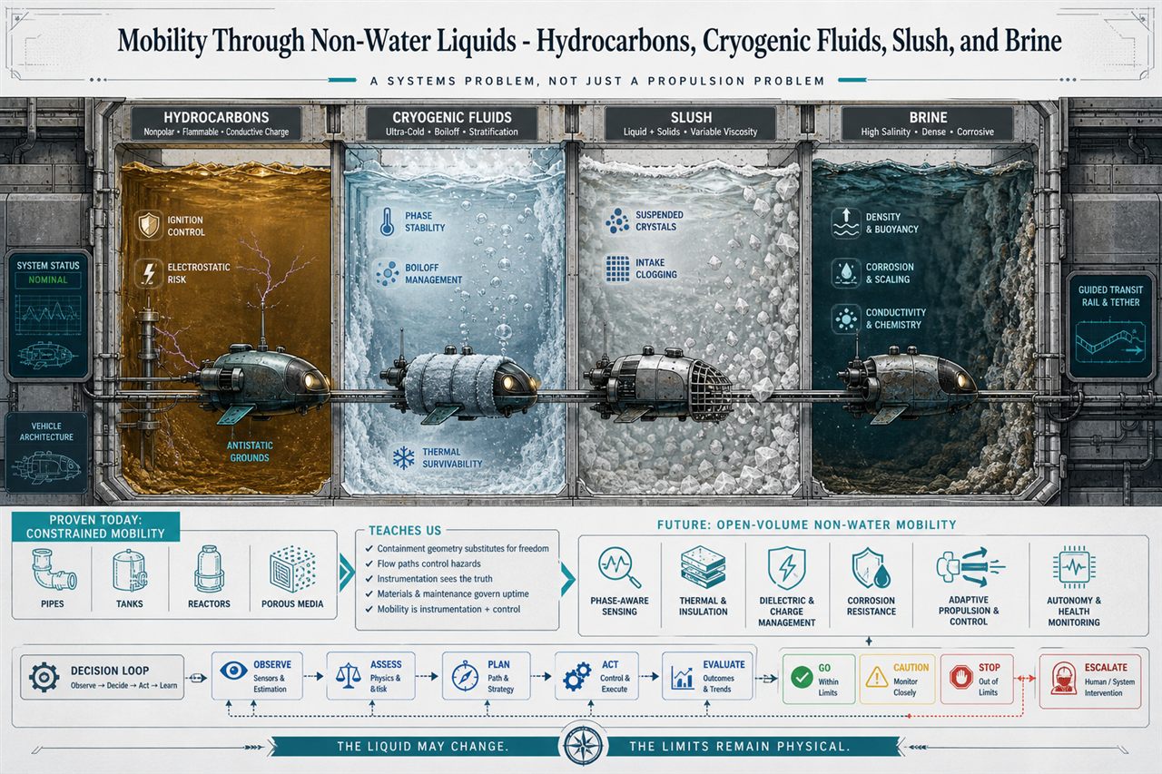Chapter 53. Mobility Through Non-Water Liquids - Hydrocarbons, Cryogenic Fluids, Slush, and Brine - chapter poster