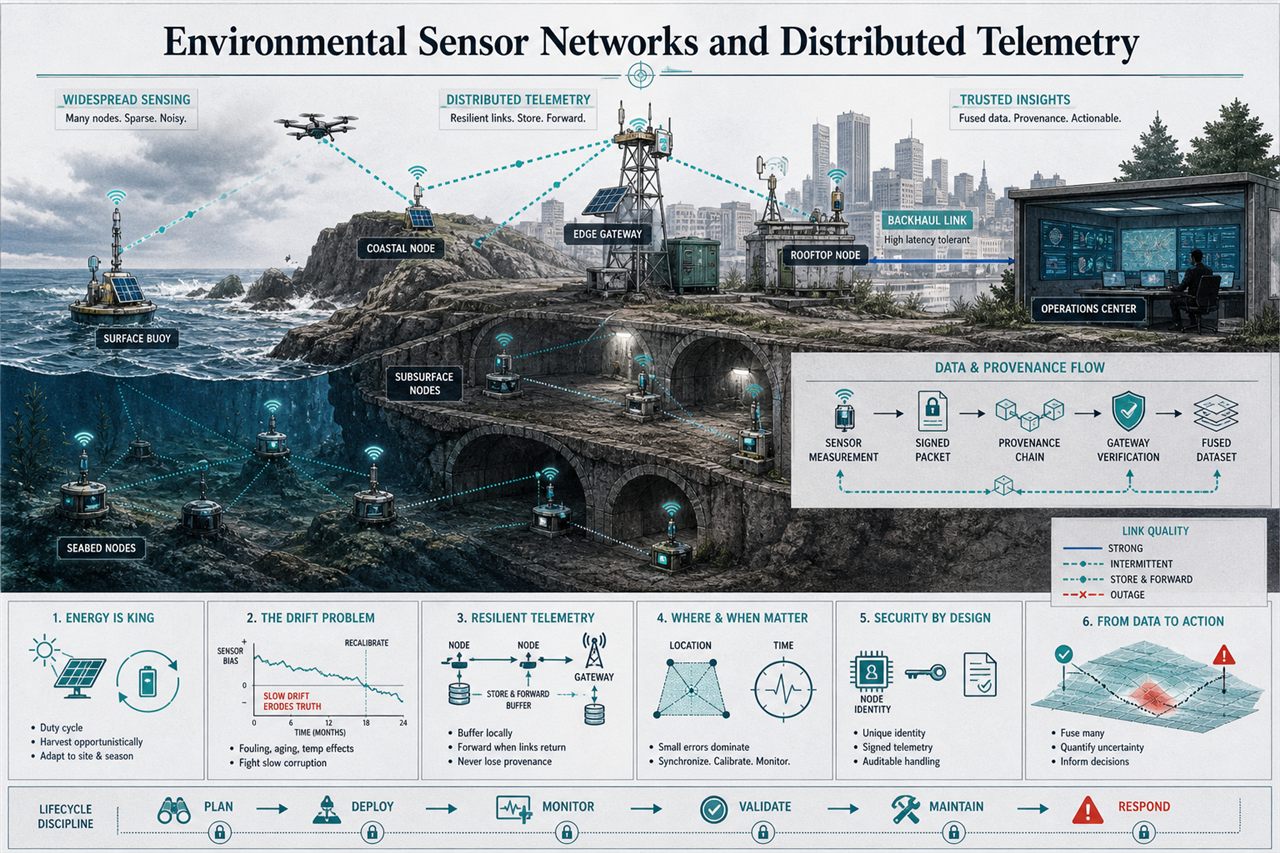 Chapter 54. Environmental Sensor Networks and Distributed Telemetry - chapter poster