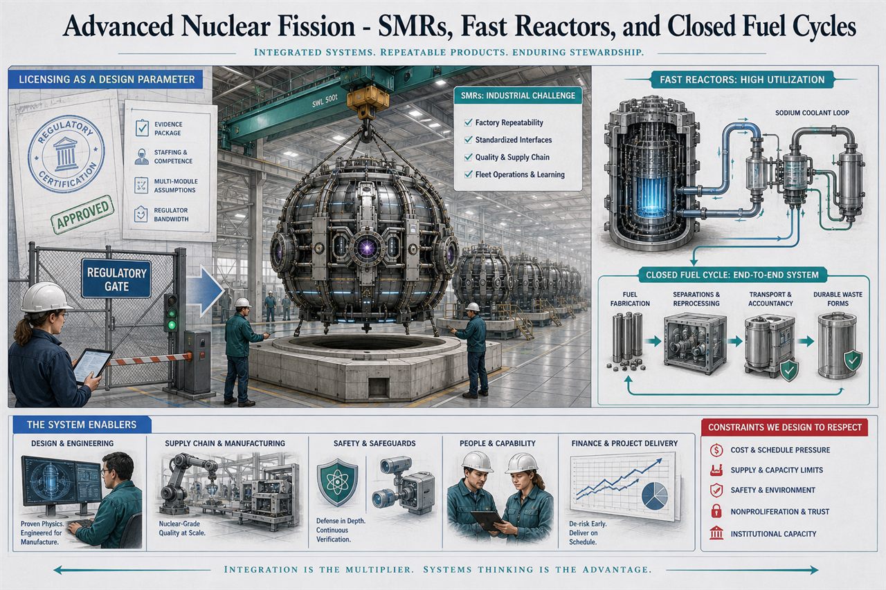 Chapter 57. Advanced Nuclear Fission - SMRs, Fast Reactors, and Closed Fuel Cycles - chapter poster
