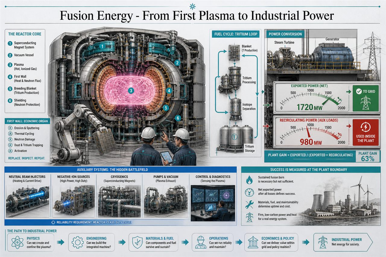 Chapter 58. Fusion Energy - From First Plasma to Industrial Power - chapter poster