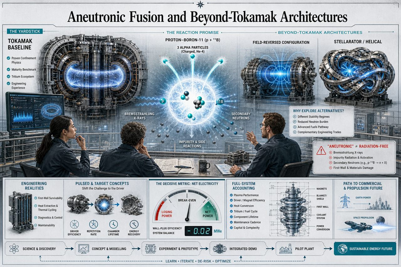 Chapter 59. Aneutronic Fusion and Beyond-Tokamak Architectures - chapter poster