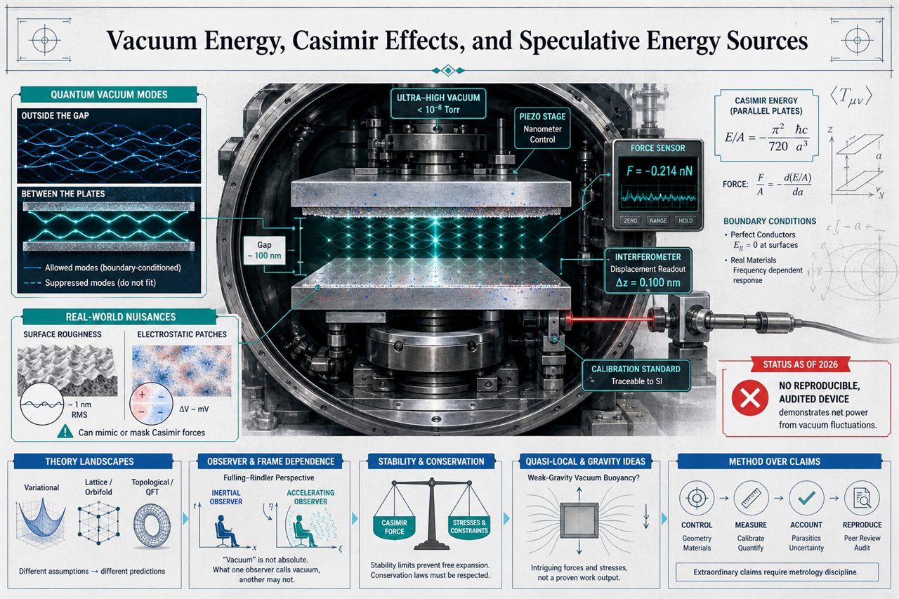 Chapter 69. Vacuum Energy, Casimir Effects, and Speculative Energy Sources - chapter poster