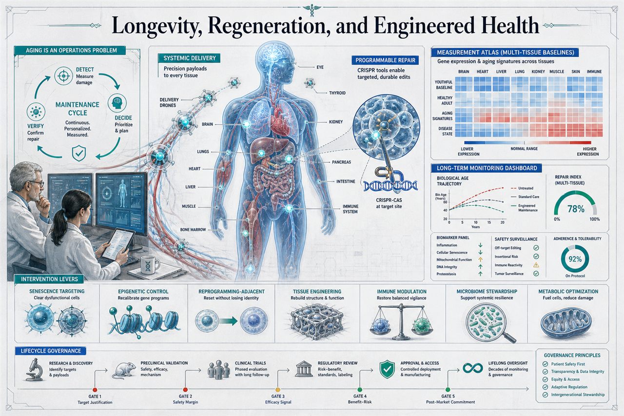 Chapter 78. Longevity, Regeneration, and Engineered Health - chapter poster