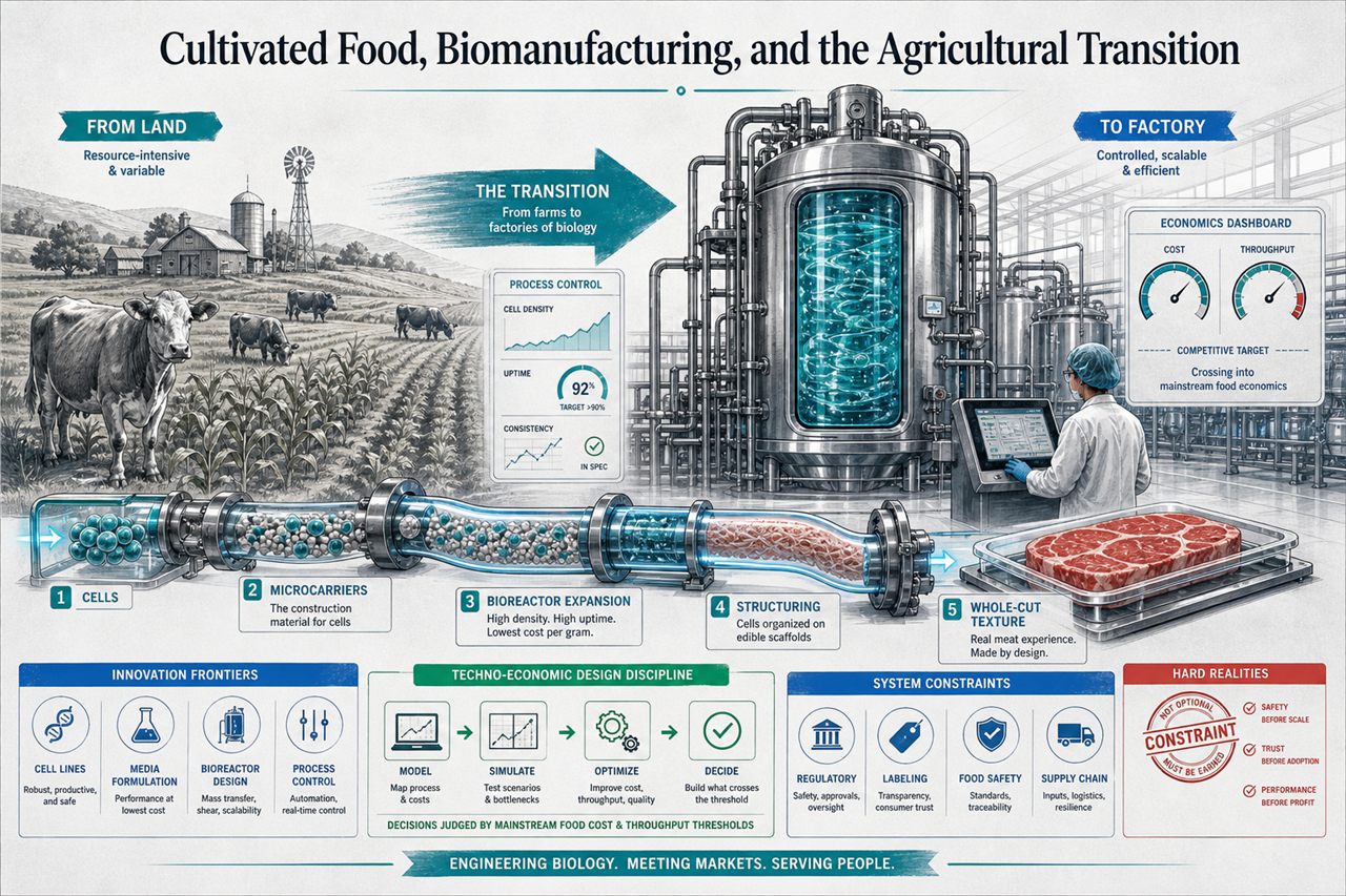 Chapter 80. Cultivated Food, Biomanufacturing, and the Agricultural Transition - chapter poster