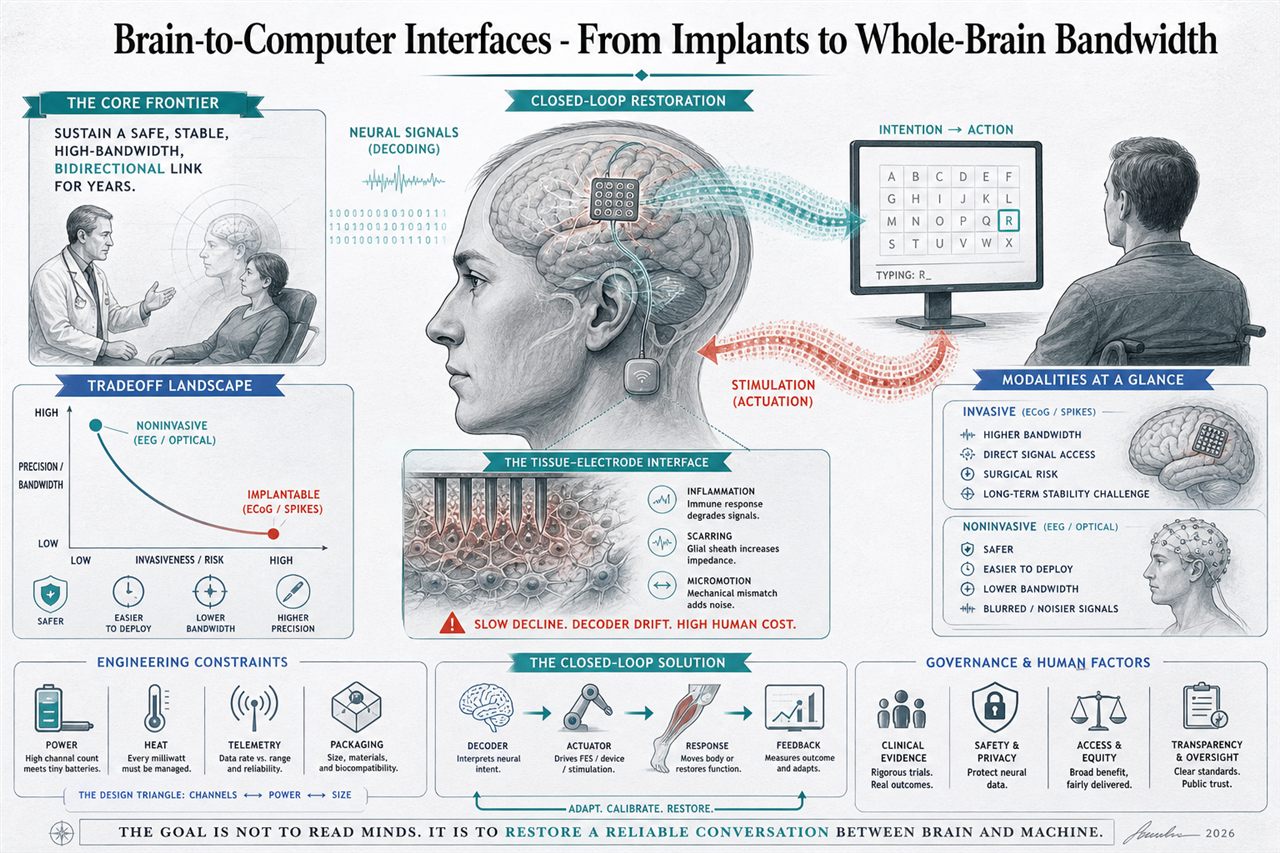 Chapter 97. Brain-to-Computer Interfaces - From Implants to Whole-Brain Bandwidth - chapter poster