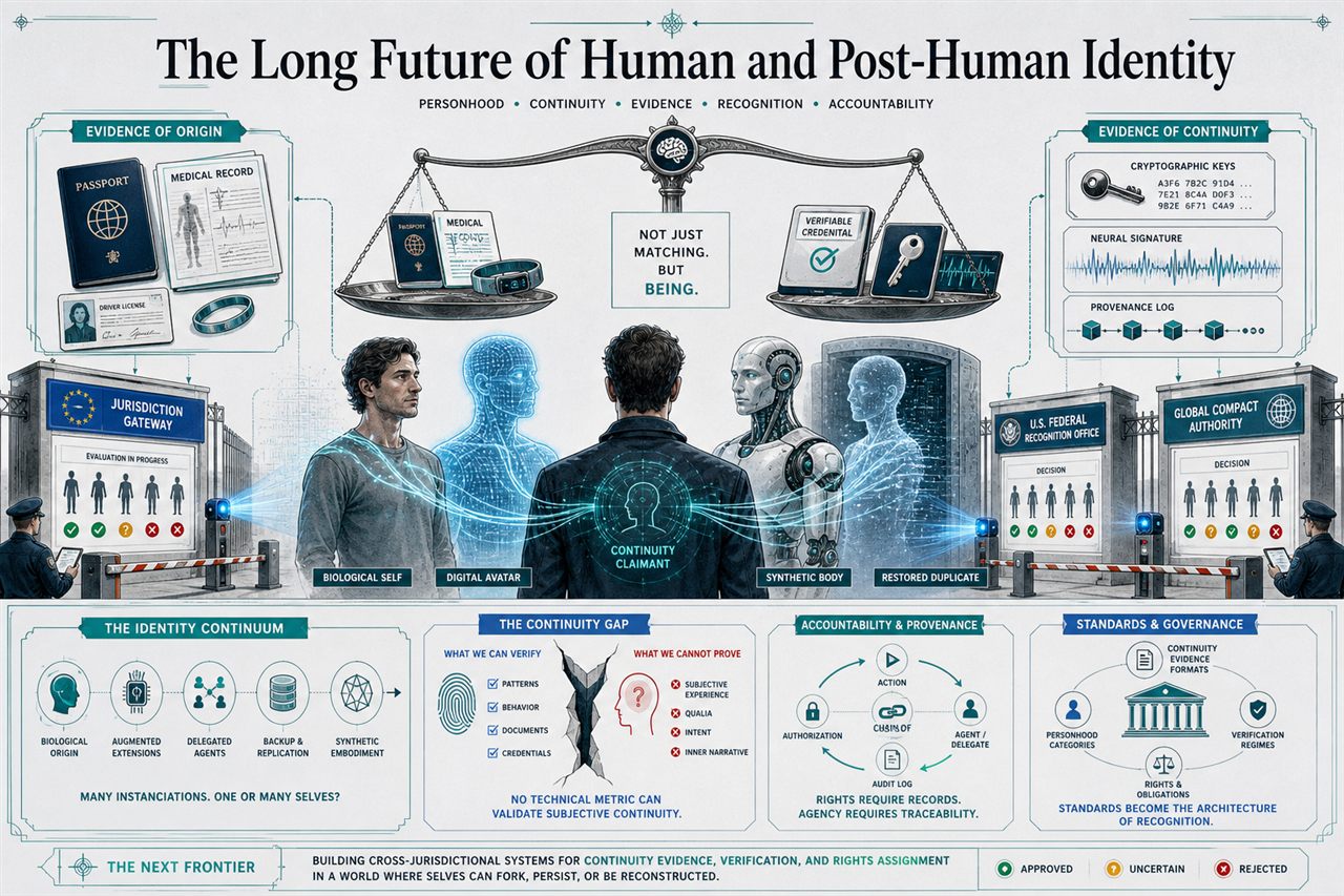 Chapter 111. The Long Future of Human and Post-Human Identity - chapter poster