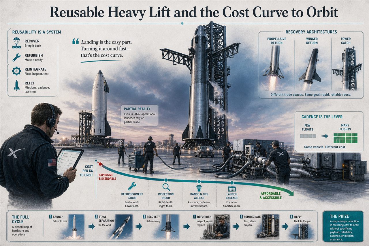 Chapter 112. Reusable Heavy Lift and the Cost Curve to Orbit - chapter poster