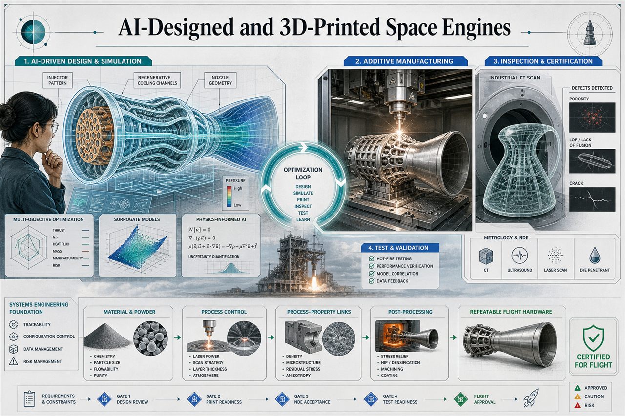 Chapter 115. AI-Designed and 3D-Printed Space Engines - chapter poster