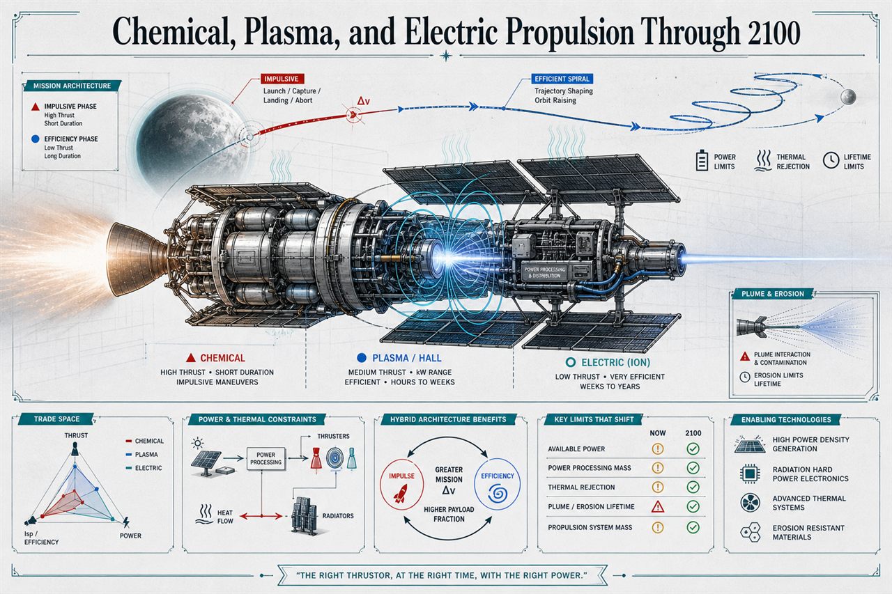 Chapter 116. Chemical, Plasma, and Electric Propulsion Through 2100 - chapter poster