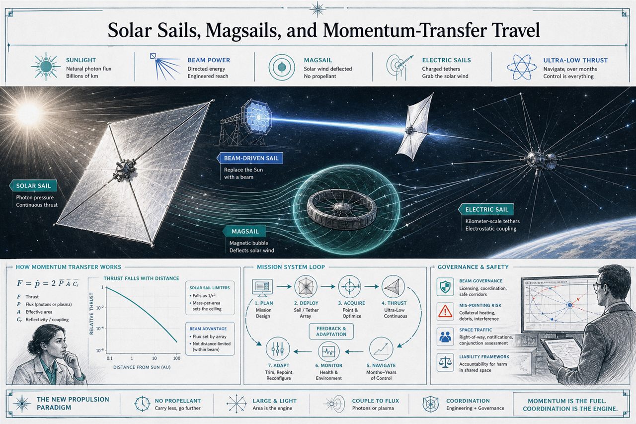 Chapter 120. Solar Sails, Magsails, and Momentum-Transfer Travel - chapter poster