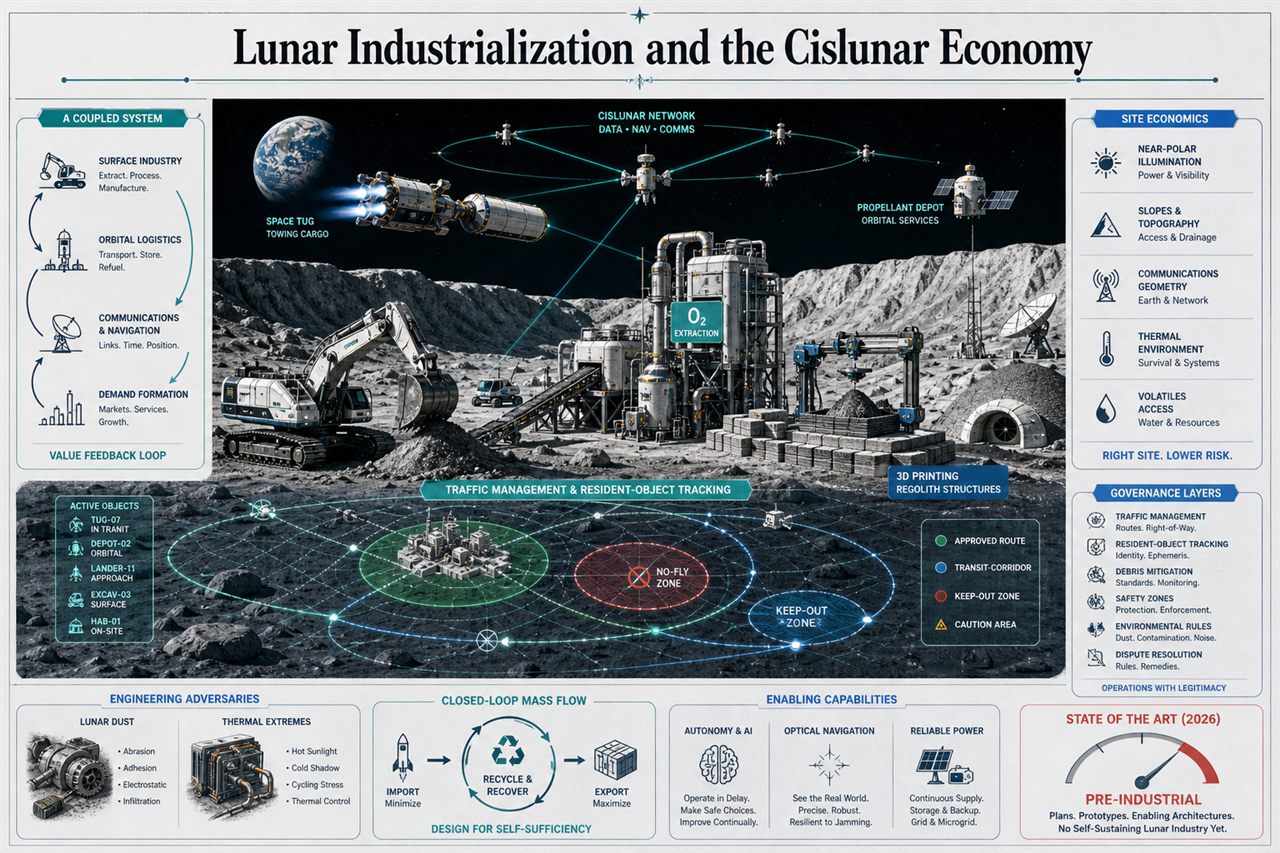 Chapter 122. Lunar Industrialization and the Cislunar Economy - chapter poster