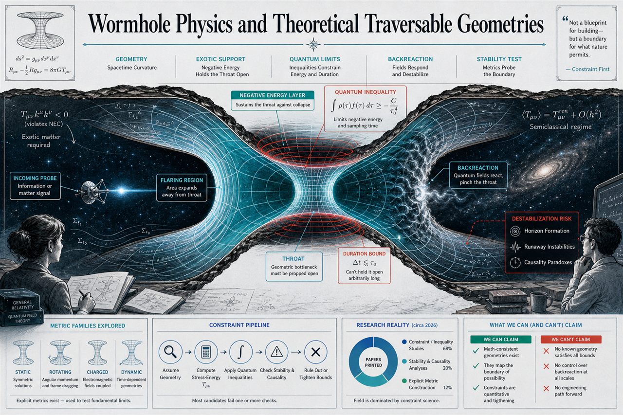 Chapter 131. Wormhole Physics and Theoretical Traversable Geometries - chapter poster