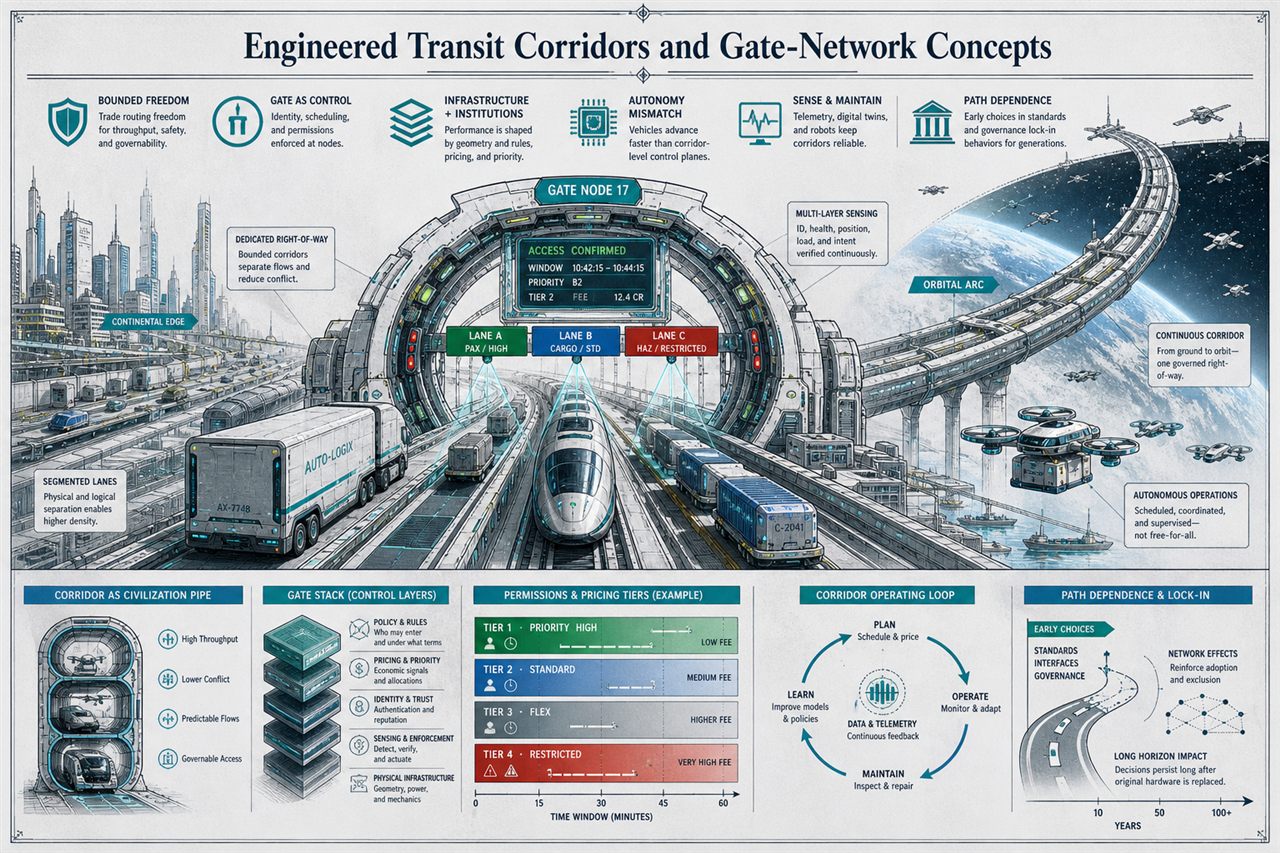 Chapter 132. Engineered Transit Corridors and Gate-Network Concepts - chapter poster