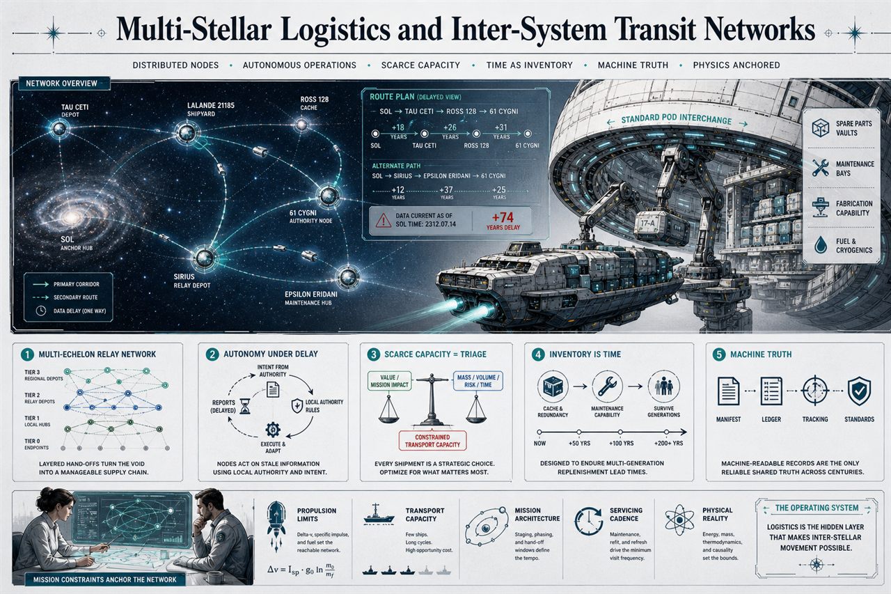 Chapter 139. Multi-Stellar Logistics and Inter-System Transit Networks - chapter poster