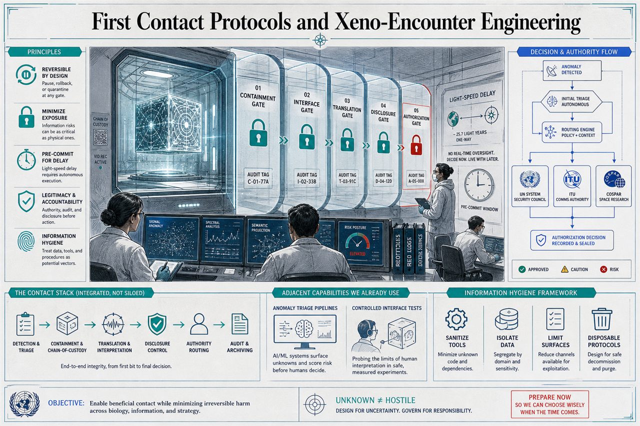 Chapter 141. First Contact Protocols and Xeno-Encounter Engineering - chapter poster
