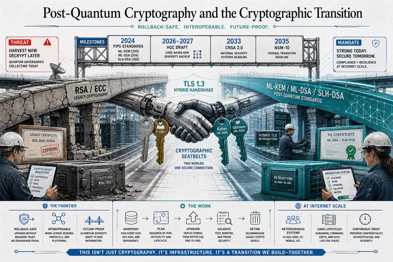 Chapter 147. Post-Quantum Cryptography and the Cryptographic Transition - chapter poster