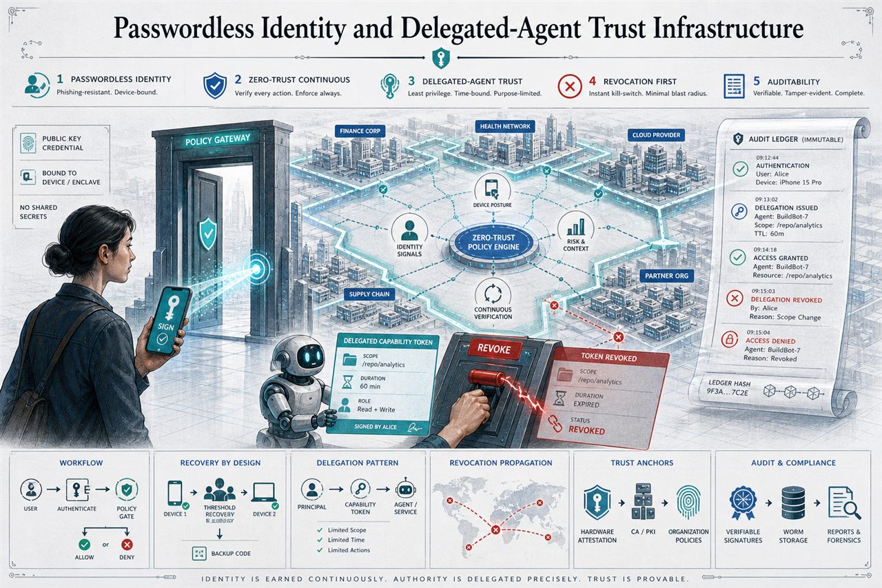 Chapter 148. Passwordless Identity and Delegated-Agent Trust Infrastructure - chapter poster