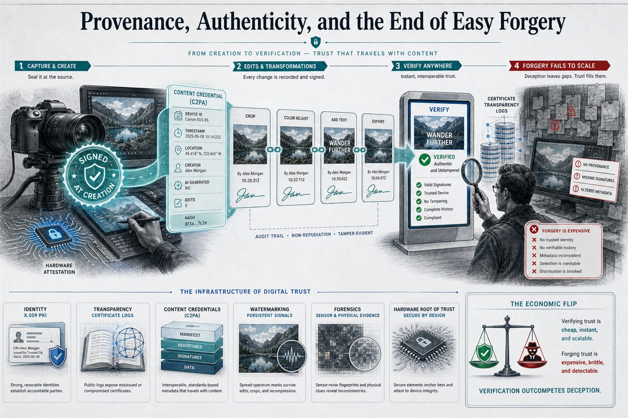 Chapter 149. Provenance, Authenticity, and the End of Easy Forgery - chapter poster