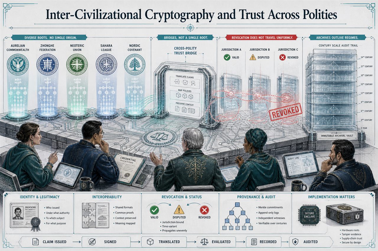 Chapter 157. Inter-Civilizational Cryptography and Trust Across Polities - chapter poster