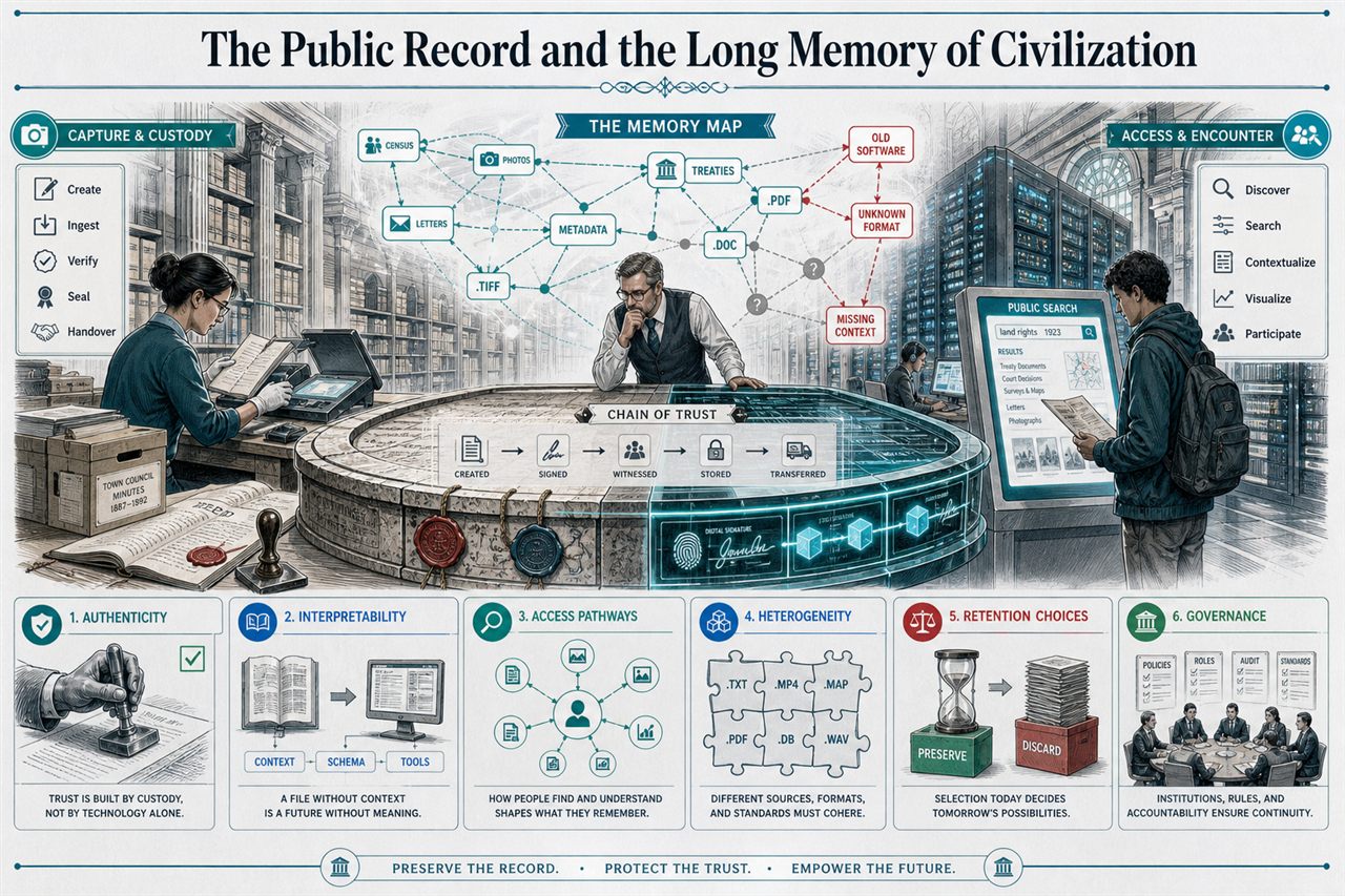 Chapter 160. The Public Record and the Long Memory of Civilization - chapter poster