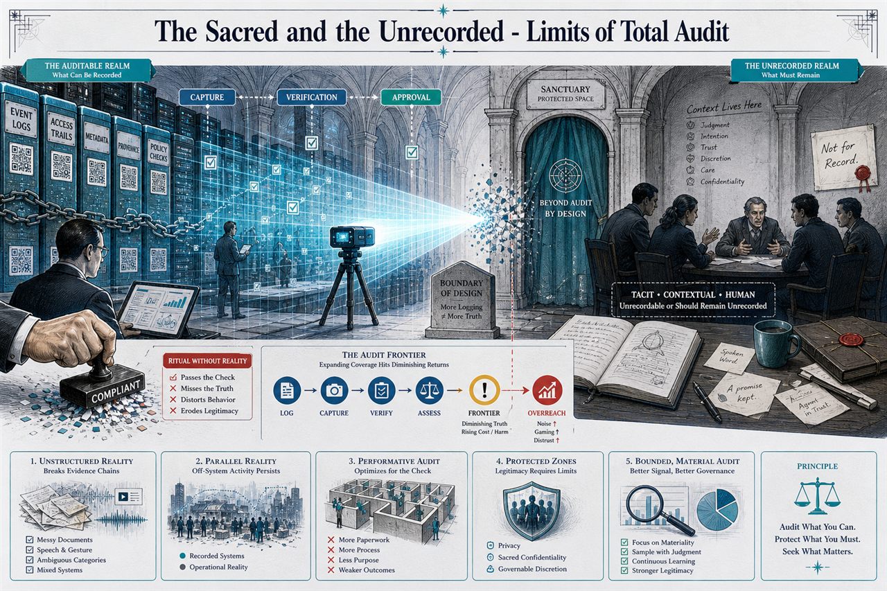 Chapter 161. The Sacred and the Unrecorded - Limits of Total Audit - chapter poster