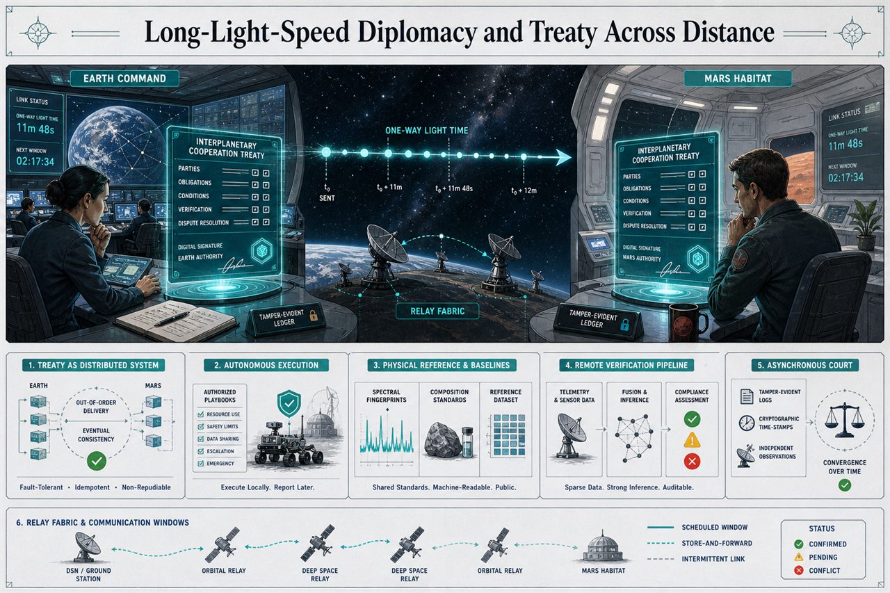Chapter 169. Long-Light-Speed Diplomacy and Treaty Across Distance - chapter poster