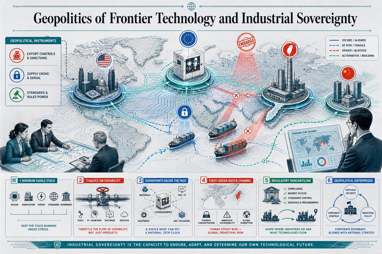 Chapter 170. Geopolitics of Frontier Technology and Industrial Sovereignty - chapter poster