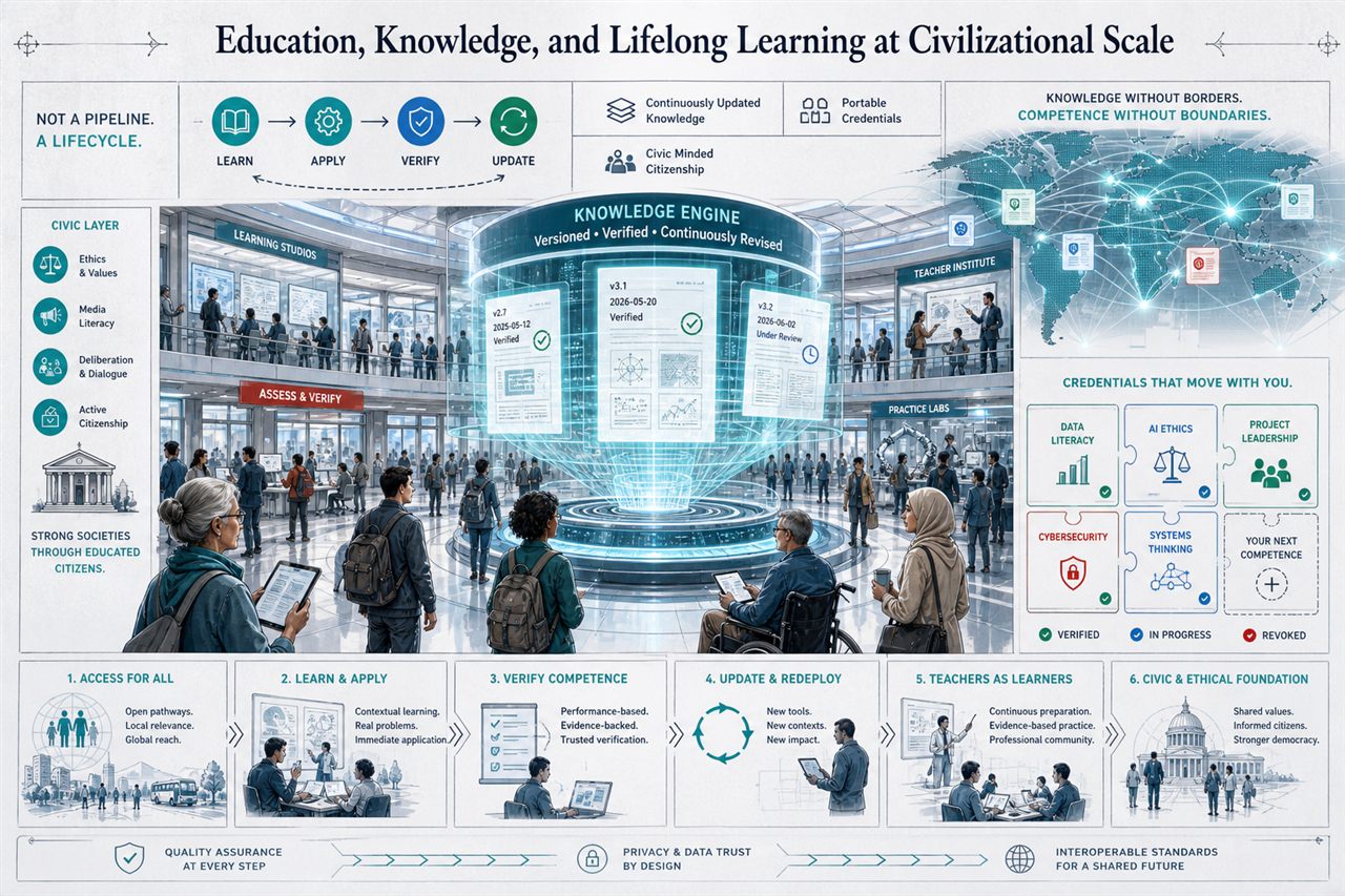 Chapter 173. Education, Knowledge, and Lifelong Learning at Civilizational Scale - chapter poster