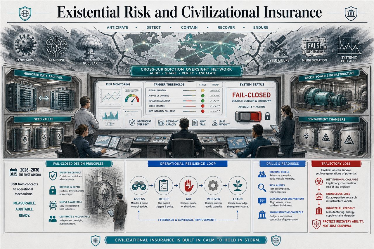 Chapter 176. Existential Risk and Civilizational Insurance - chapter poster