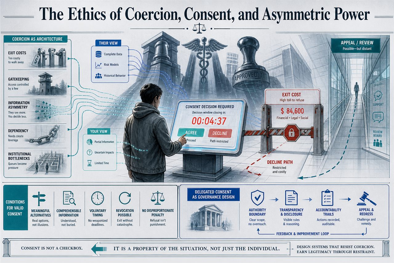 Chapter 180. The Ethics of Coercion, Consent, and Asymmetric Power - chapter poster