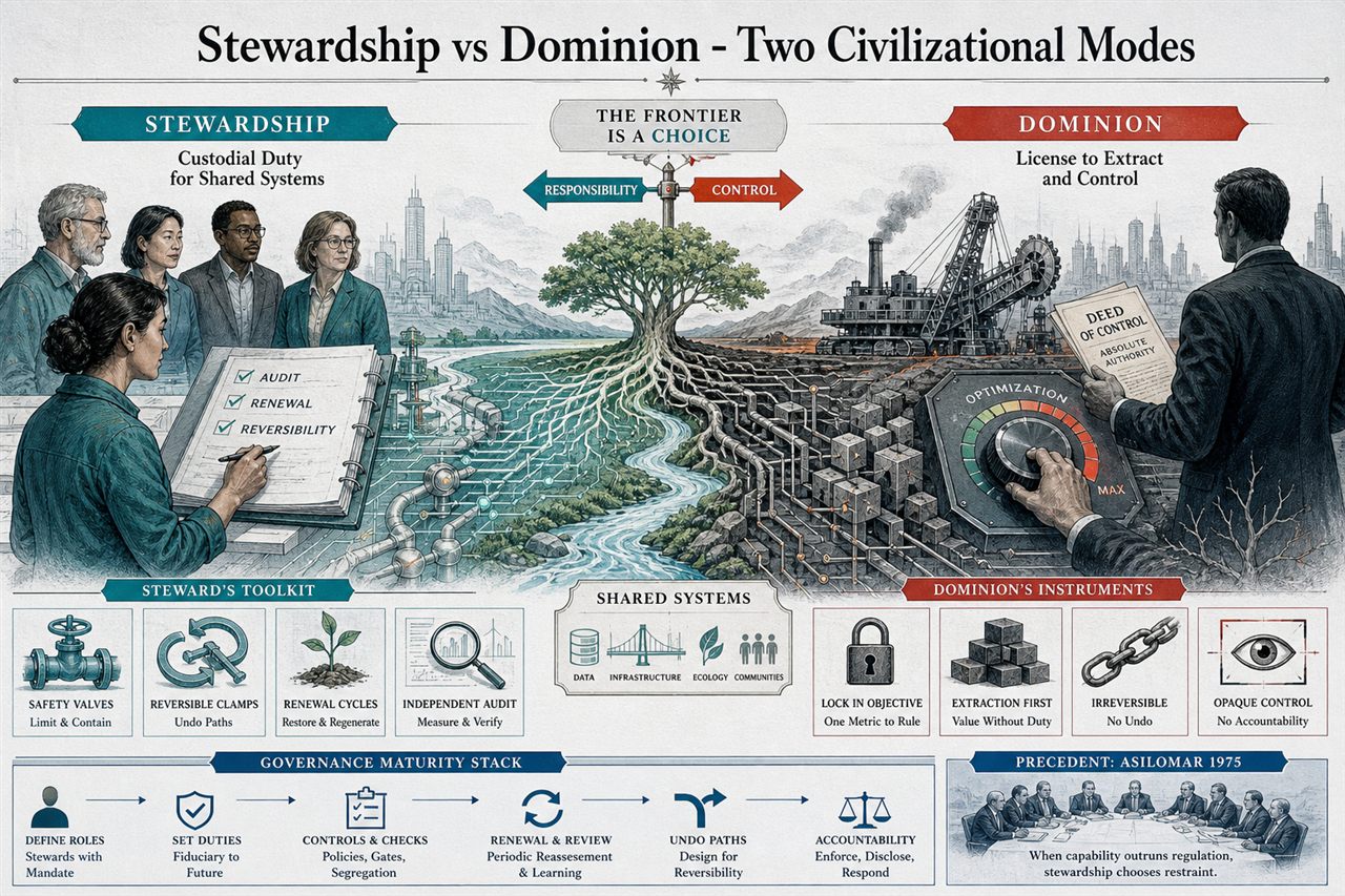 Chapter 182. Stewardship vs Dominion - Two Civilizational Modes - chapter poster