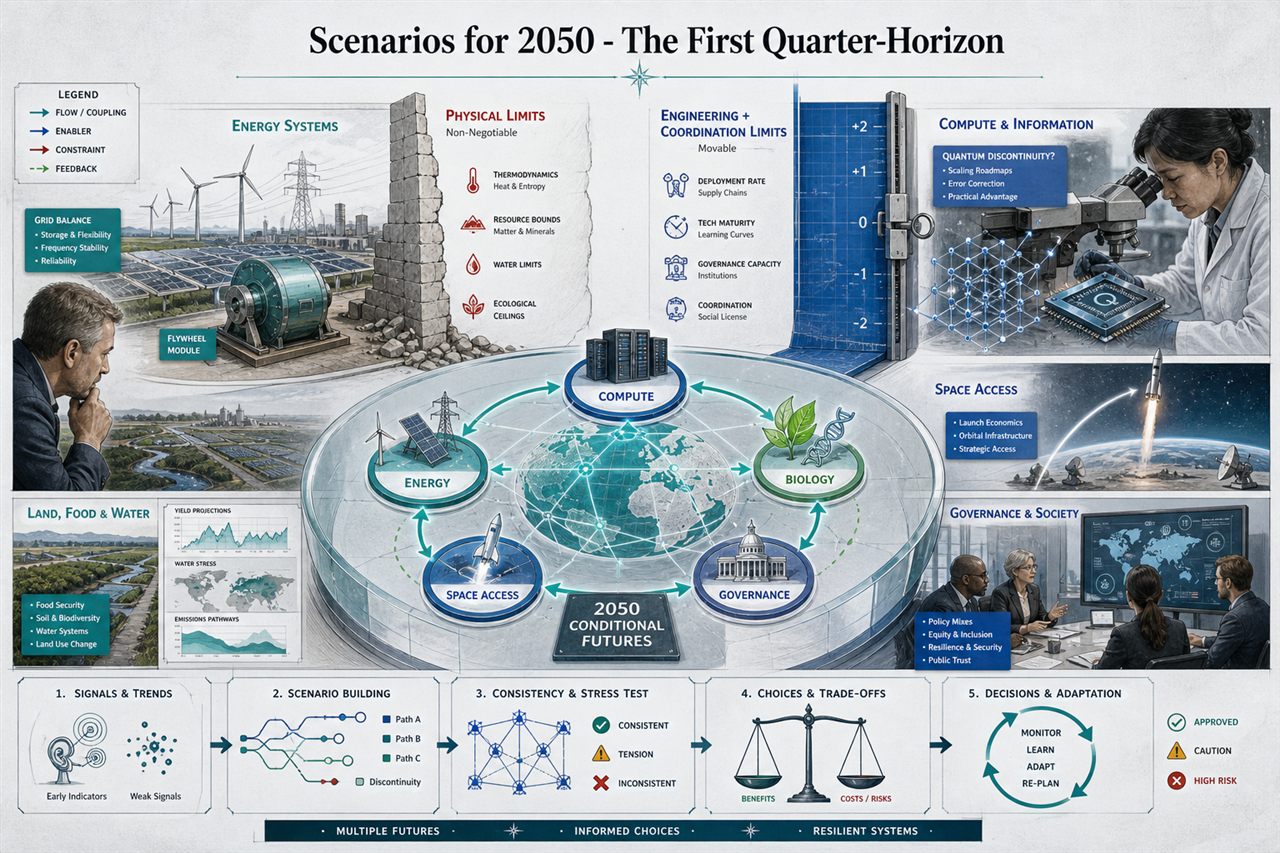 Chapter 188. Scenarios for 2050 - The First Quarter-Horizon - chapter poster