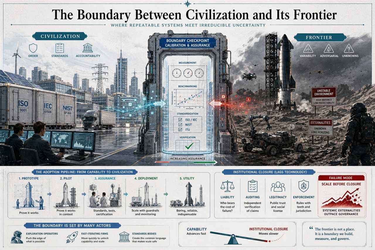 Chapter 196. The Boundary Between Civilization and Its Frontier - chapter poster