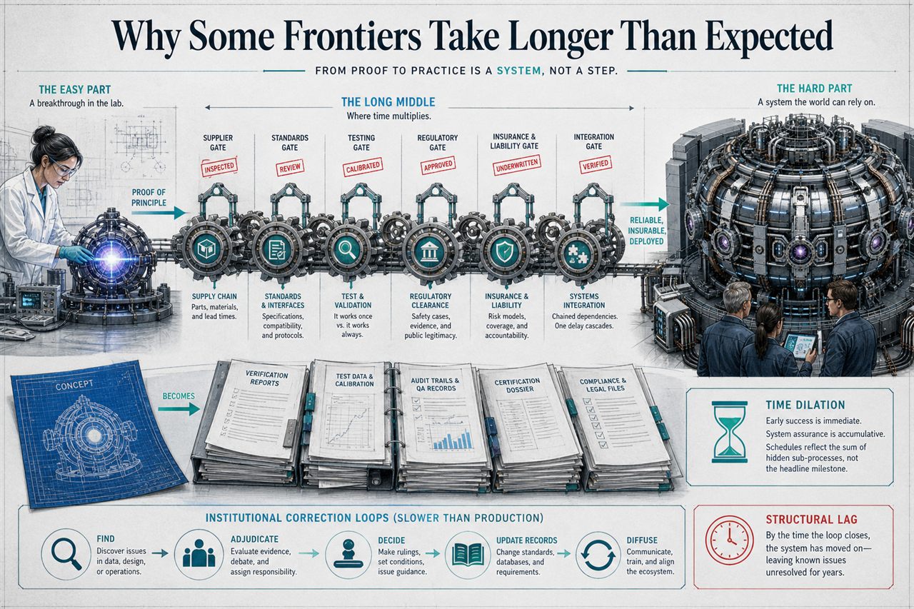 Chapter 198. Why Some Frontiers Take Longer Than Expected - chapter poster