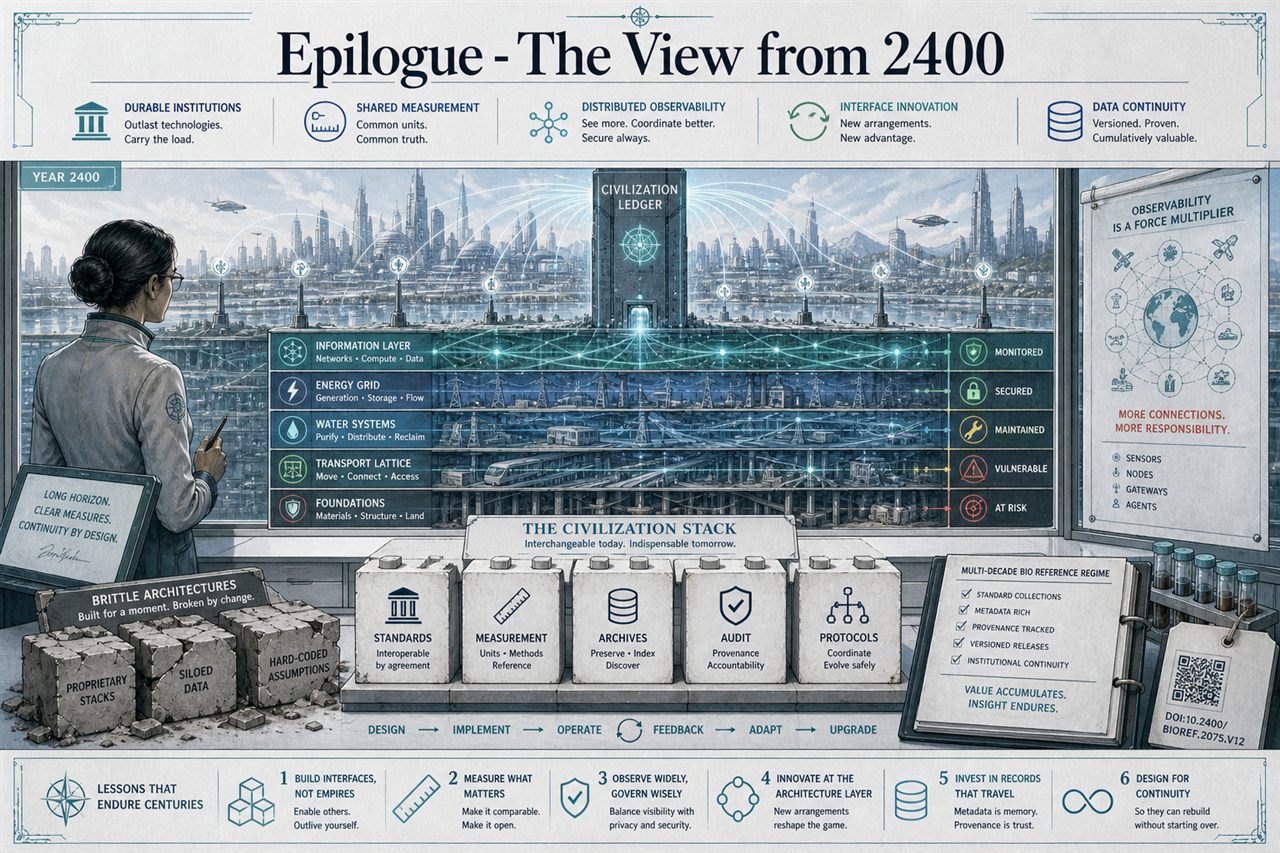 Epilogue - The View from 2400 - chapter poster